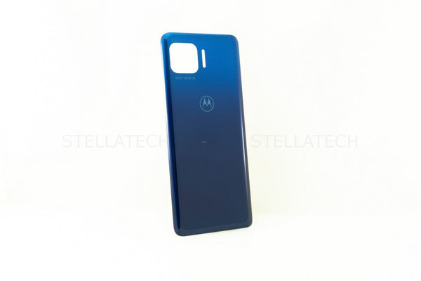 Motorola Moto G 5G Plus (XT2075) - Akkudeckel / Batterie Cover Blau