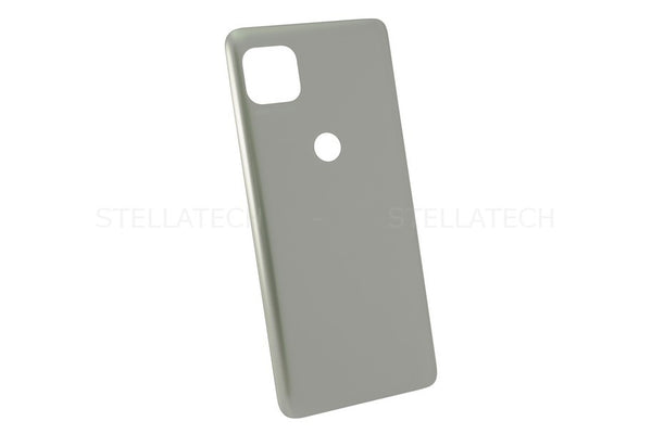 Motorola Moto G 5G (XT2113) - Akkudeckel / Batterie Cover f. Hazy / Frosted Silber