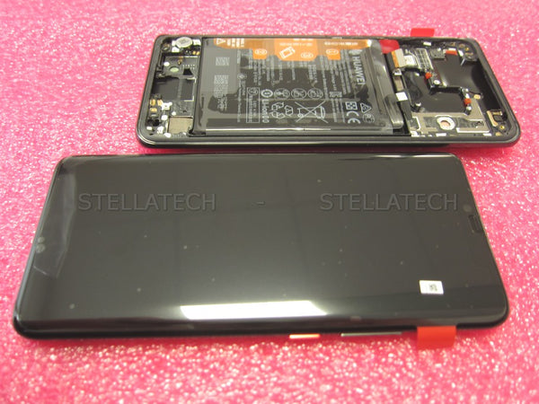 Ersatz-Display Huawei Mate 20 Pro Dual Sim (LYA-L29C) + Akku + Fingersensor Schwarz