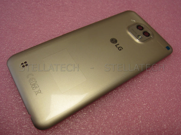 LG K580 X-Cam - Akkudeckel / Batterie Cover NFC Antenne Gold