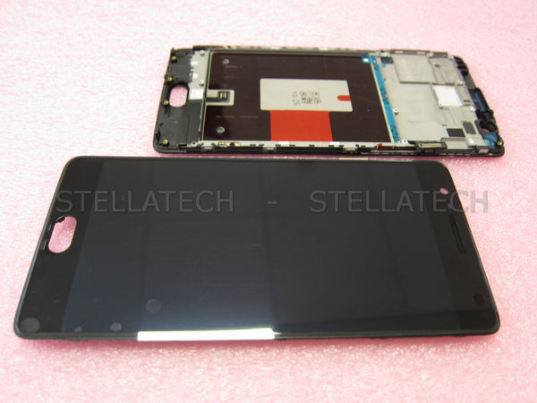 OnePlus 3 (A3003) - Display LCD Touchscreen + Rahmen Schwarz