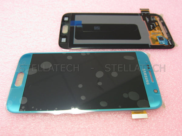 Samsung SM-G920F Galaxy S6 - Display LCD + Touchscreen Blau