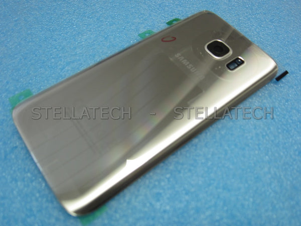 Samsung SM-G930F Galaxy S7 - Akkudeckel / Batterie Cover Silber