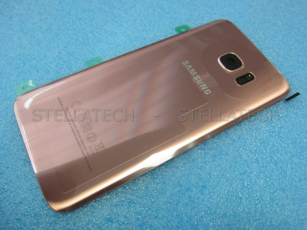 Samsung SM-G935F Galaxy S7 Edge - Akkudeckel / Batterie Cover Rose Gold