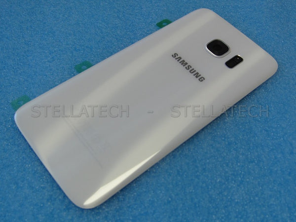 Samsung SM-G935F Galaxy S7 Edge - Akkudeckel / Batterie Cover Weiss