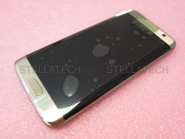 Samsung SM-G935F Galaxy S7 Edge - Display LCD Touchscreen + Rahmen Gold