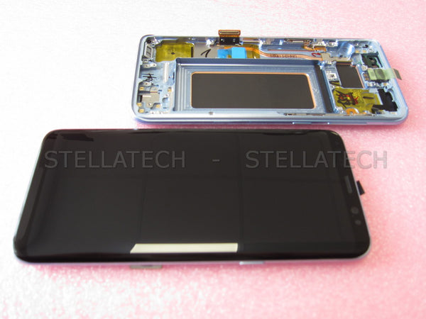 Samsung SM-G950F Galaxy S8 - Display LCD Touchscreen + Rahmen Blau