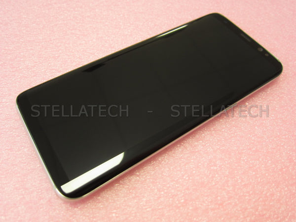 Samsung SM-G950F Galaxy S8 - Display LCD Touchscreen + Rahmen Silber