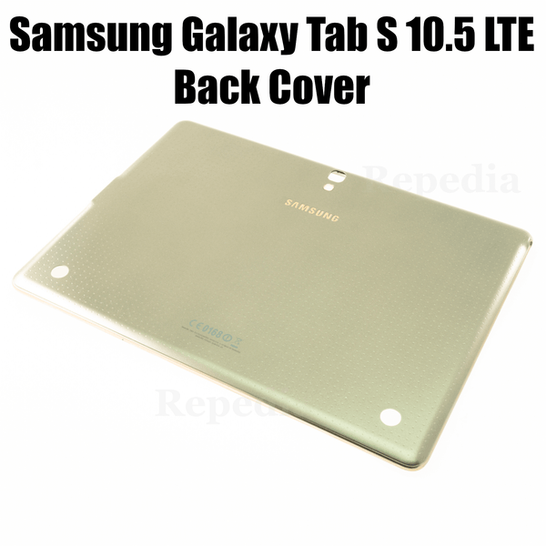 Samsung SM-T805 Galaxy Tab S 10.5 LTE - Back Cover / Rückschale Titanium Silber