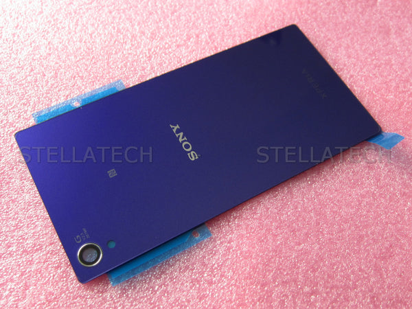 Sony Xperia Z1 (C6903) - Akkudeckel / Batterie Cover NFC Antenne Purple