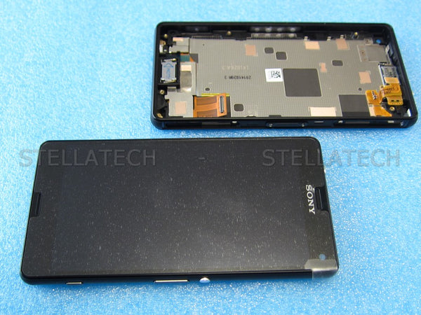 Ersatz-Display Sony Xperia Z3 Compact (D5803) LCD Touchscreen + Rahmen Schwarz